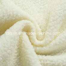Tissu en polaire 100% polyester Sherpa pour doublure en manteau d&#39;hiver